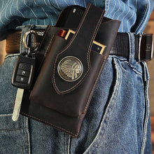 Load image into Gallery viewer, Vegan Leather Belt Case Waist Bag Color Choice
