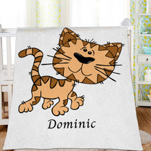 Load image into Gallery viewer, Personalized and Customizable Anti-pilling Plush Blanket 60&quot; × 80&#39;&#39;
