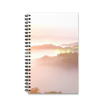 Load image into Gallery viewer, At Dusk 5x8 Spiral Bound Journal, Diary, Notebook, Available in Dot Grid, Lined, Blank, Task
