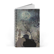 Load image into Gallery viewer, The Wanderer 5x8 Spiral Bound Journal, Diary, Notebook, Available in Dot Grid, Lined, Blank, Task
